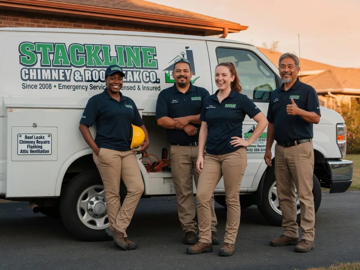 Chimney flashing repair company in Pinconning, MI